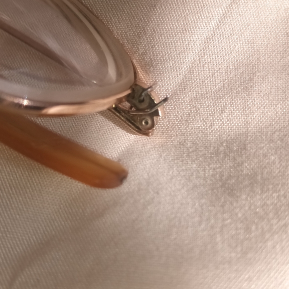 American Optical AO 5 1/2 Gold 1/10 12K GF Vintage Aviator glasses frame - Picture 3 of 4